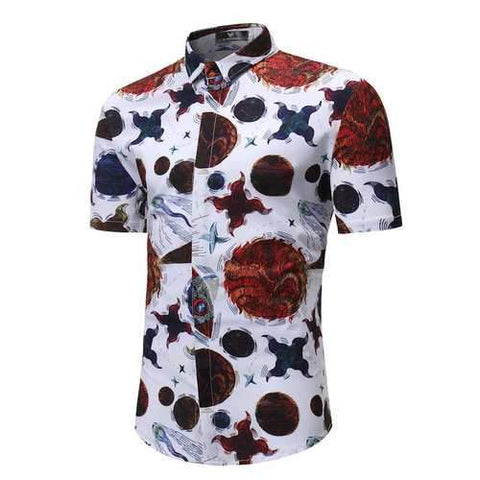 Short Sleeve Printing Designer Shirts