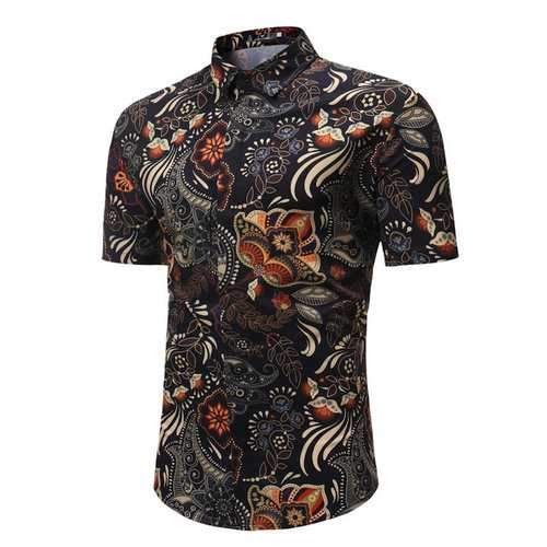 Floral Short Sleeve Shirts