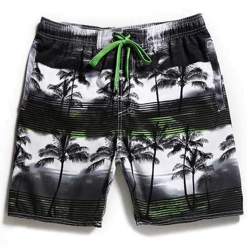 Palms Printing Hawaiian Short