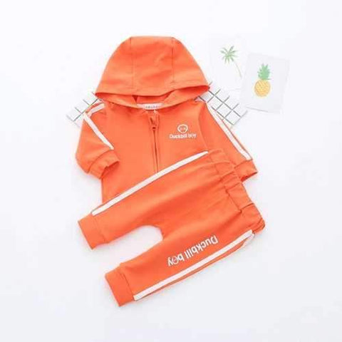 2Pcs Sport Style Spring Kids Clothing Set