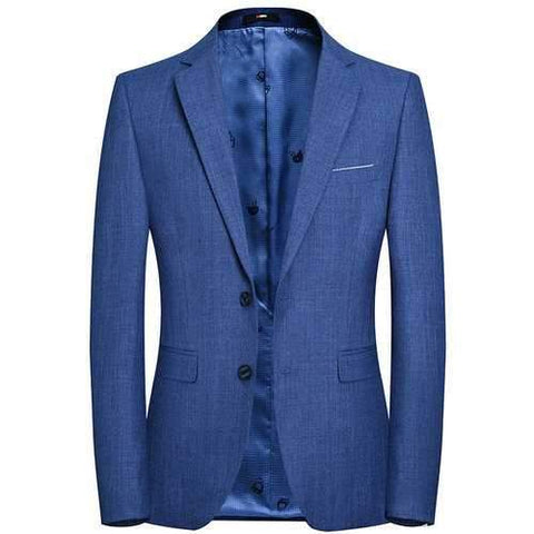 Men Slim Fit Business Blazer