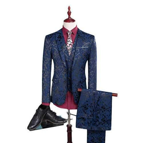 Men Printing Suit