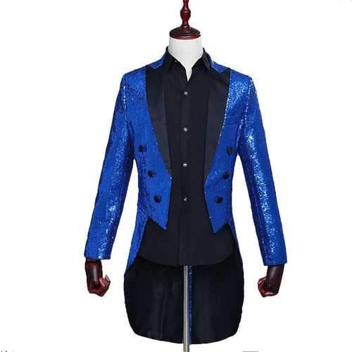 Men Sequin Blazer