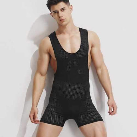 Mesh Breathable One Piece Siamese