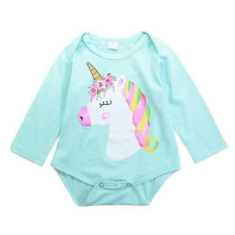 Animal Pattern Cute Baby Girls Romper