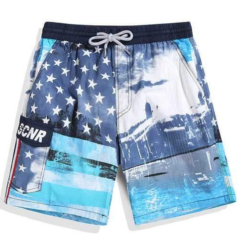 Men Side Pocket Board Short