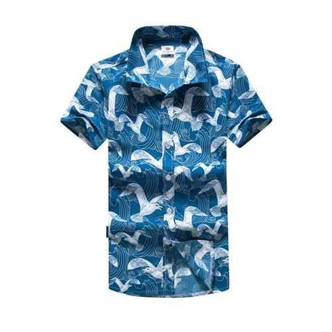 Printing Hawaiian Beach Shirt