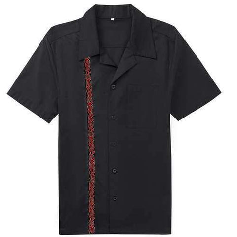 Lapel Collar Cotton Shirts