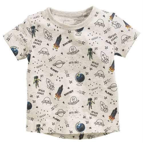 Universe Printed Boys Summer Tops