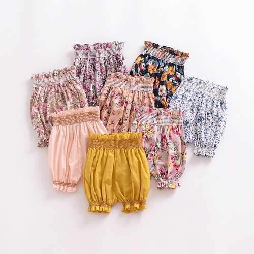 High Waist Baby Girls Short