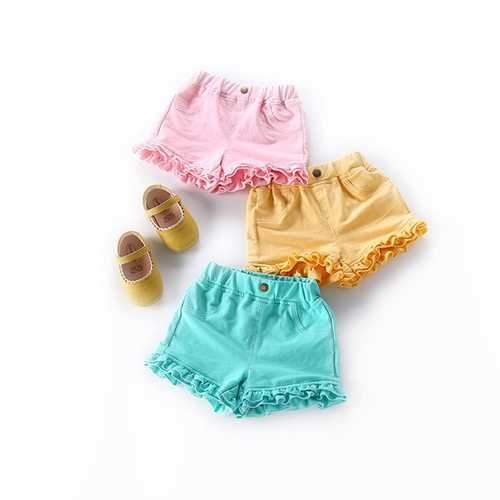 Candy Color Baby Girls Shorts