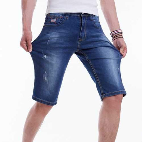 Men Elastic Summer Jean