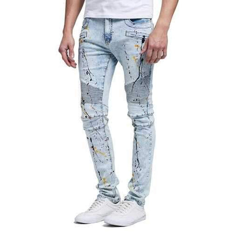 30-38 Hip Hop Biker Stylish Jeans