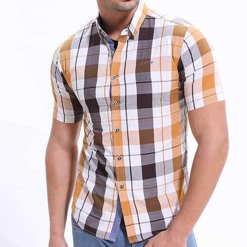 Men Checked Shirt