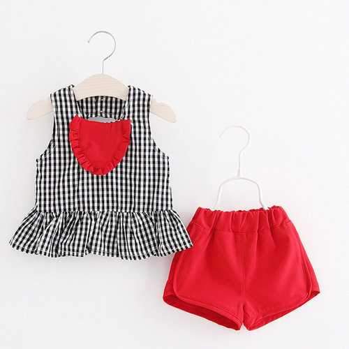 Soft Comfy Cotton Baby Summer Outfits Set