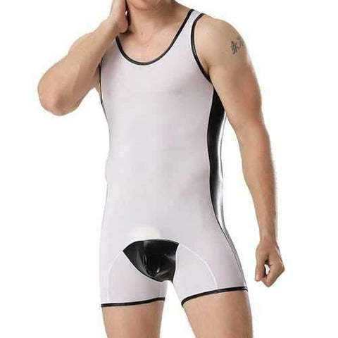 Men Ice Silk Romper Underwear