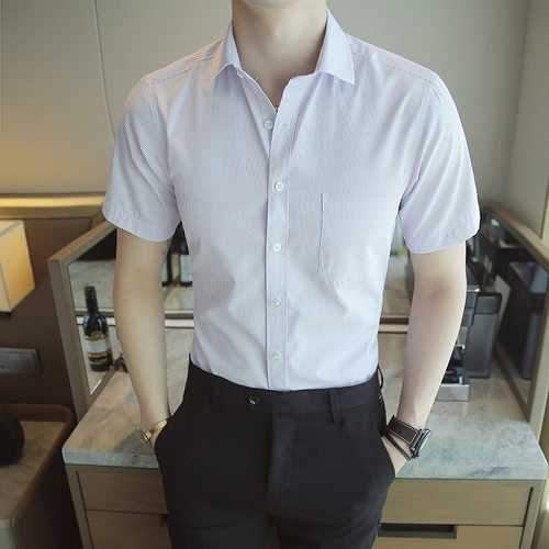 Chest Pocket Dress Shirts