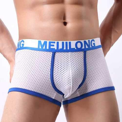 Ice Silk Mesh Breathable Boxers