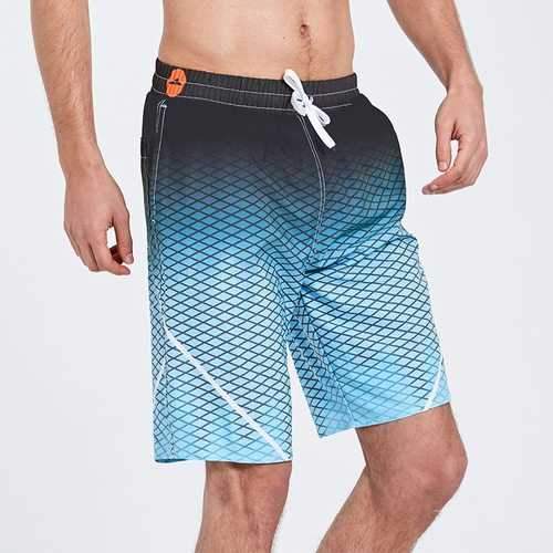 Men Drawstring Quick Dry Board Short