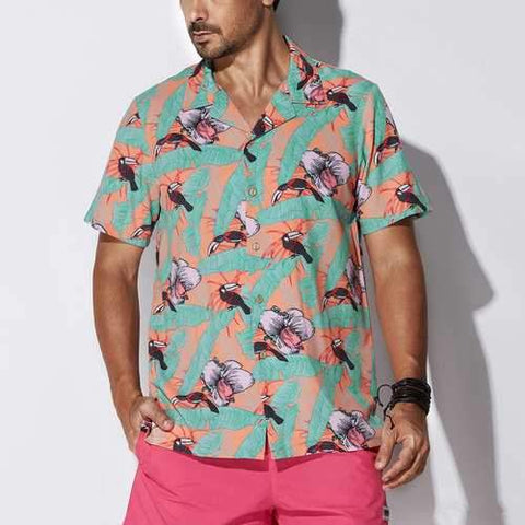 Parrot Printing Seaside Shirts