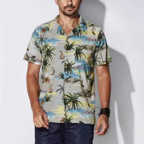 Plus Size Tropical Beach Shirts