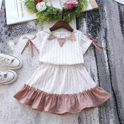 Ruffles Toddlers Girls Clothing Set