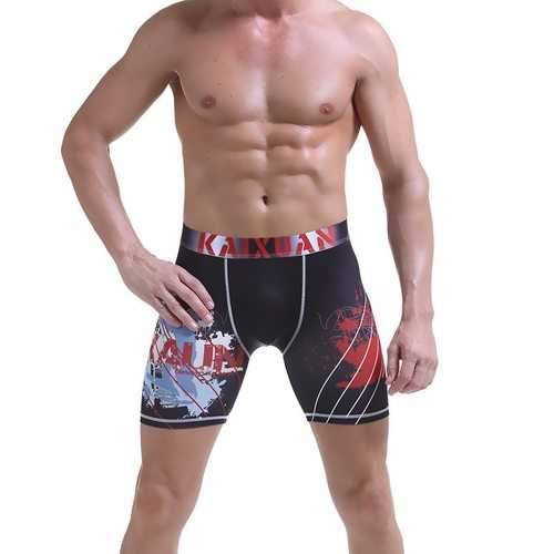 Men Printing Sport Underwear