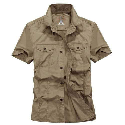 Breathable Cotton Work Shirts