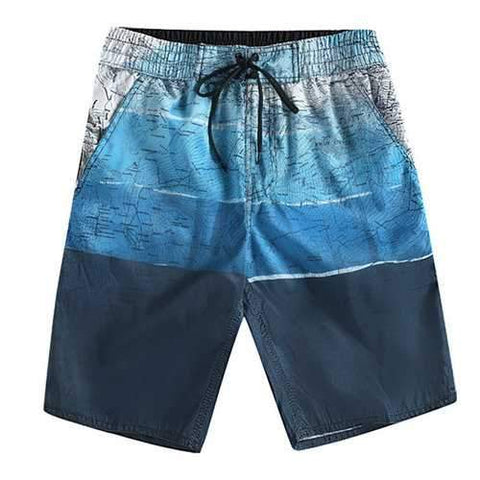 M-3XL Drawstring Board Short