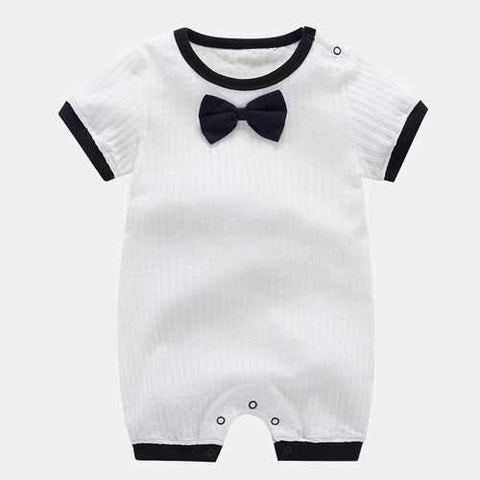 Baby Boys Short Sleeve Romper