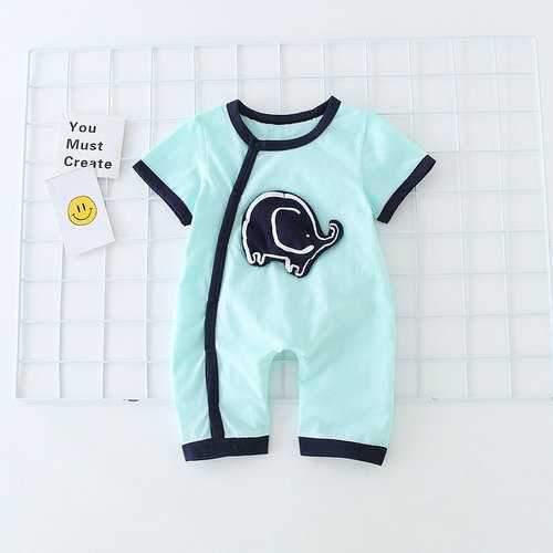 Cute Elephant Soft Baby Romper