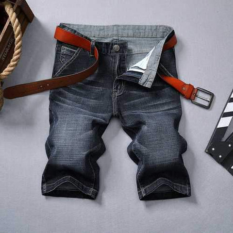 Thin Elastic Breathable Jeans Short