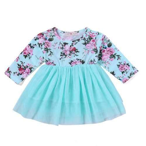 Lolita Style Baby Girls Long Sleeve Dress