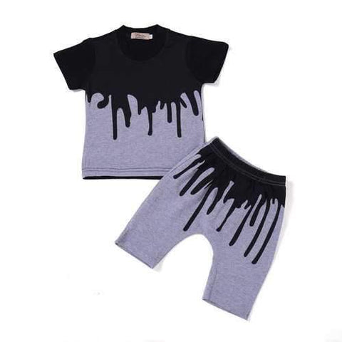 2Pcs Newborn Baby Boy Clothes Sets