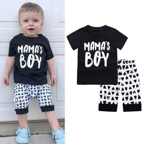 Printed Baby Boys Set For 0-24M