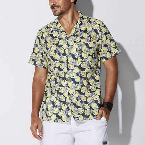 Polyester Loose Hawaiian Shirts