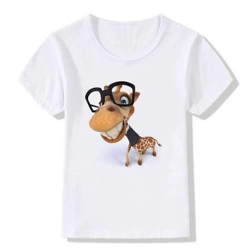 Cartoon 3D Print Boys T-shirt