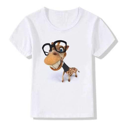 Cartoon 3D Print Boys T-shirt