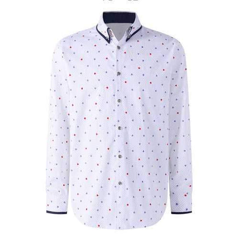 Polka Dot Loose 100%Cotton Shirts