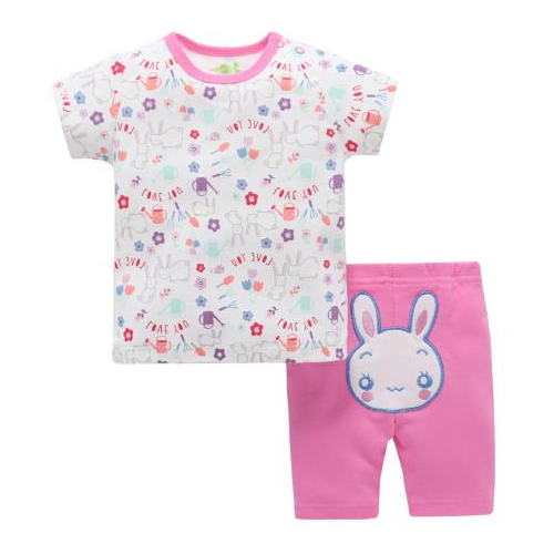 2Pcs Rabbit Soft Cotton Newborn Baby Sets