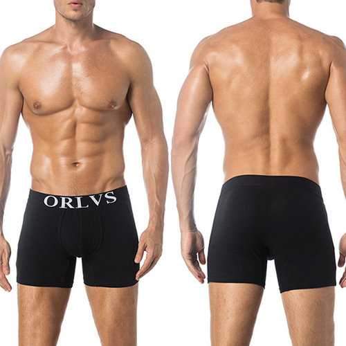 Sport Seamless Patchwork Stitching Lengthen Boxers