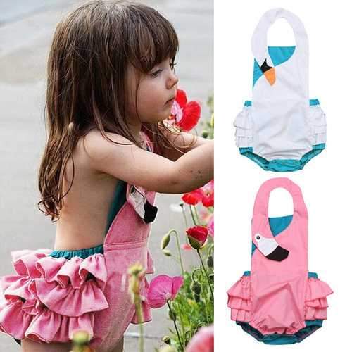 Swan Girls Swimwear For 0-24M