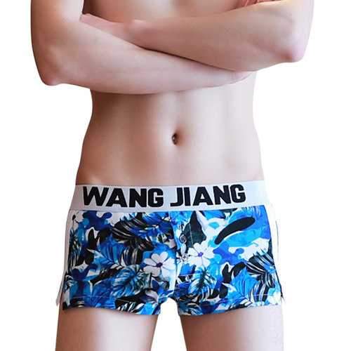 Arrow Pants Sexy Printing Button Underwear