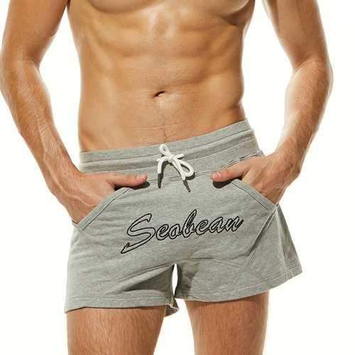 Arrow Pants Casual Pocket Drawstring Soft Underwear