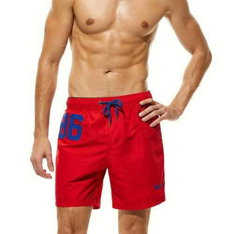 Summer Beach Zipper Pocket Board Shorts