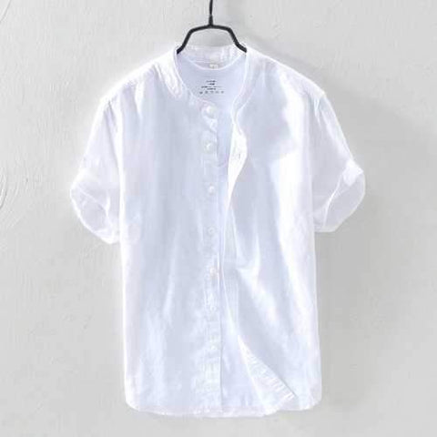 Short Sleeve Cotton Shirt