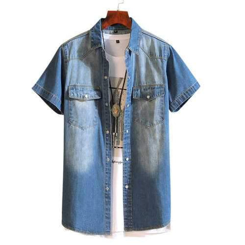 Slim Fit Denim Shirts