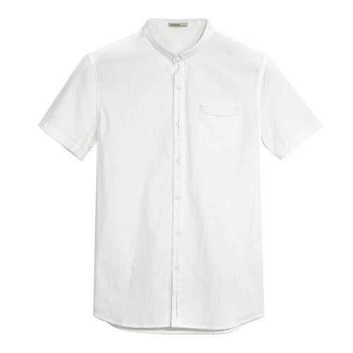 Cotton Short Sleeve Business Casual Fashion