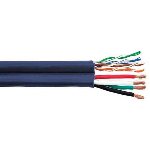 Vericom Cat-5e &amp;amp; 16-gauge Speaker Wire Structured Media Cable&#44; 500ft Spool TCTBMCA504582