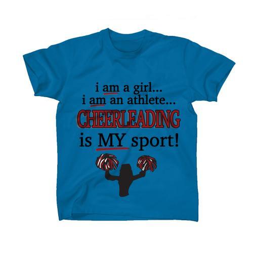 AFONiE Cheerleading Is My Sport Kids T-Shirt